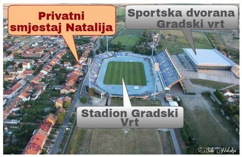 Smjestaj Natalija Hotel Осиек Екстериор снимка